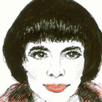 Portraitzeichnung Mireille
